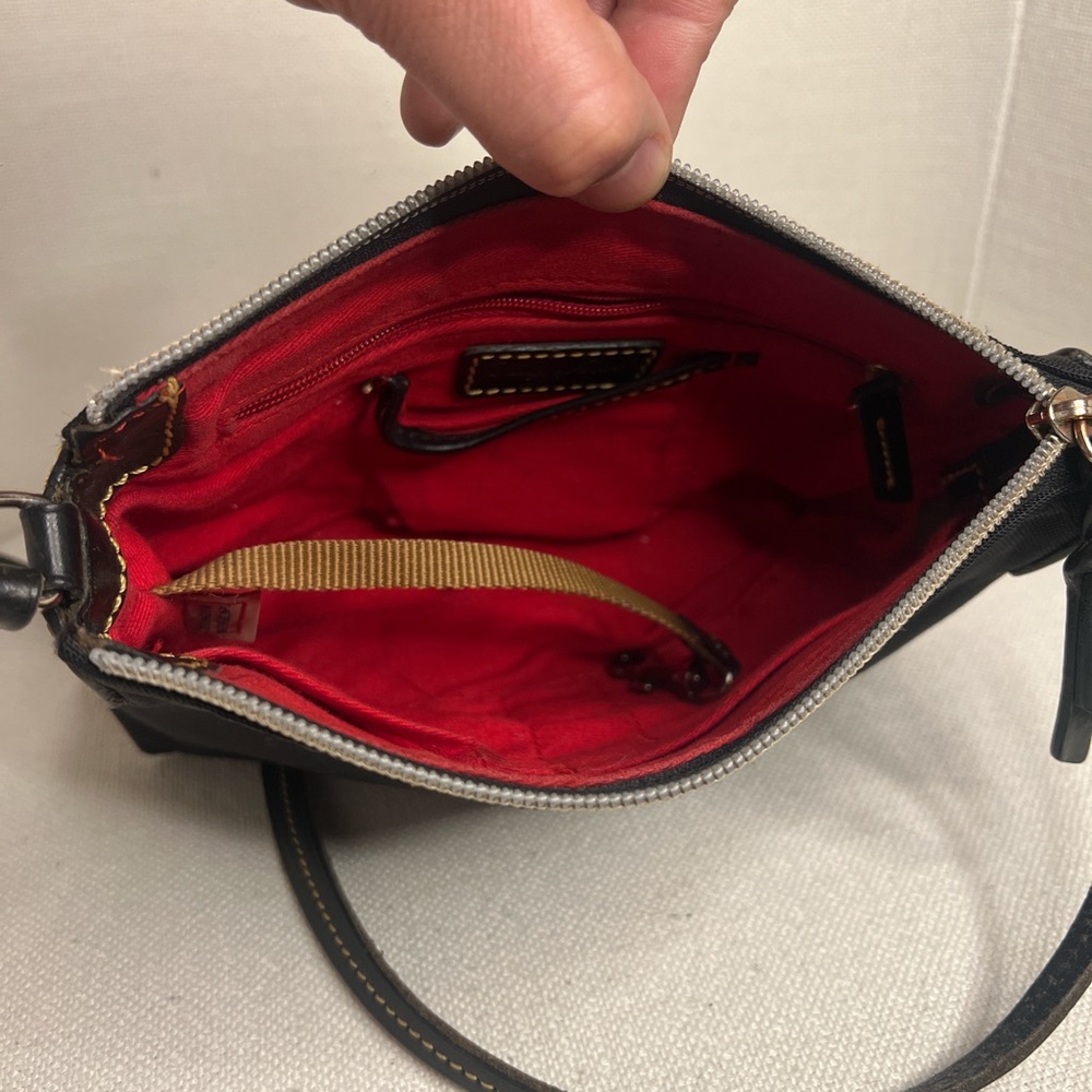 Dooney & Bourke Black canvas Crossbody Bag - Picture 6 of 10